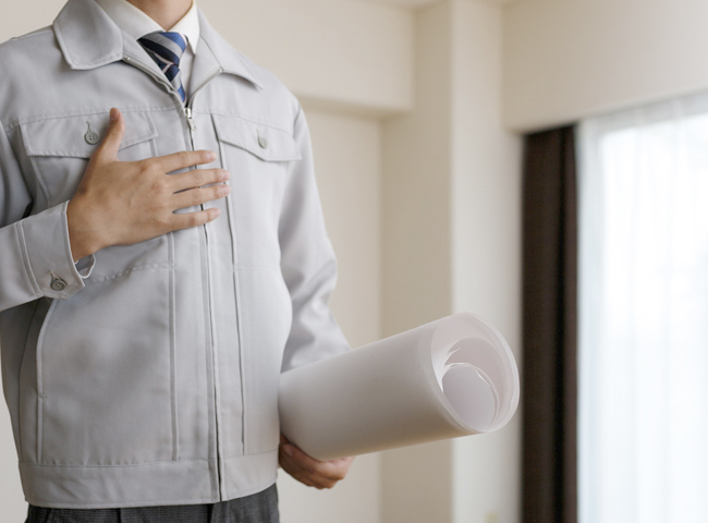 自社職人の写真